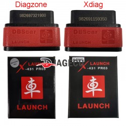 Launch X431 PRO3S DBScar connector Diagzone/Xdiag DBScar Bluetooth compatible Adapter