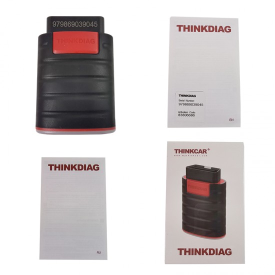 Launch THINKCAR Thinkdiag new Version OBD2 Scanner Full System All System Software Ecu Reader Coding EasyDiag Thinkdiag