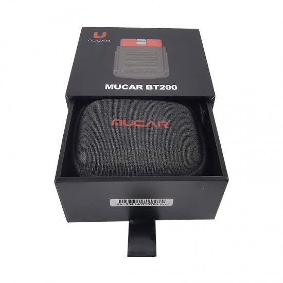 Mucar BT200(Reflash diagzone version) OBD2 Bluetooth Scanner for All Cars Auto Obd2 Tester 15 Resets Diagnosis