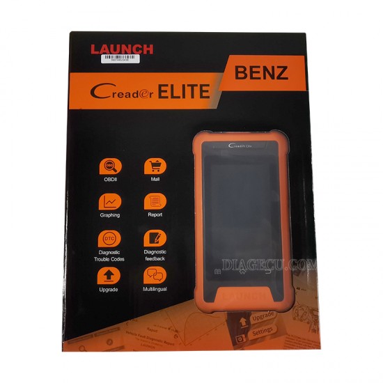 Launch X431 Creader Elite for Benz Full System car Code Reader OBD2 Automotive Diagnostic tool