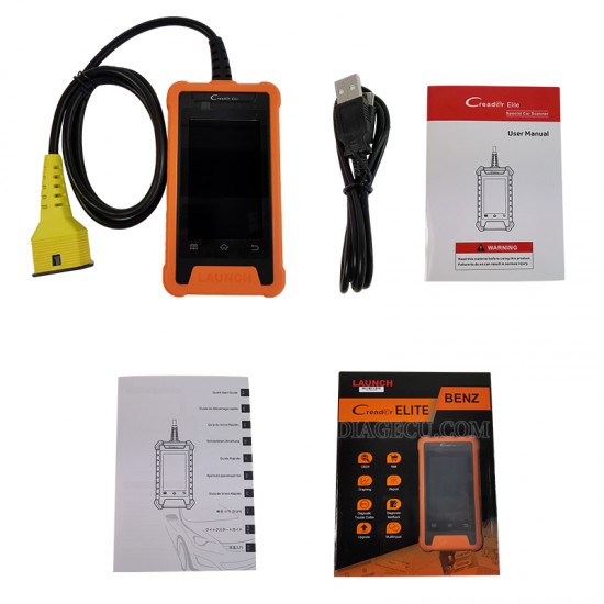 Launch X431 Creader Elite for Benz Full System car Code Reader OBD2 Automotive Diagnostic tool