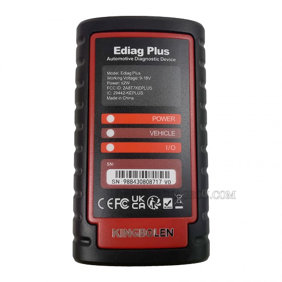 Kingbolen Ediag plus CAN FD Protocol All Systems 15 Reset Services ECU Coding OBD2 Scanner Car Diagnostic Tool