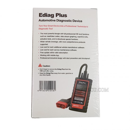 Kingbolen Ediag plus CAN FD Protocol All Systems 15 Reset Services ECU Coding OBD2 Scanner Car Diagnostic Tool