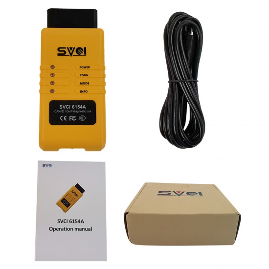 SVCI 6154A Auto Diagnositc Tool ODIS Driver Cover All Models And Function Vas 6154 CAN FD And DoIP Protocol