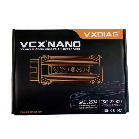 VXDIAG VCX NANO for GM/Opel WIFI Version Multiple GDS2 and TIS2WEB Diagnostic Programming System