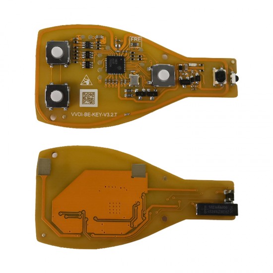 Xhorse VVDI BE Key Pro for Mercedes Benz v3.2 PCB Remote Key Chip Improved Version Smart 315MHz/433MHz 3/4 Buttons