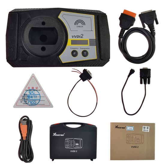 Xhorse VVDI2 Key Programmer for All Functions Version with BMW FEM/BDC+ Copy48 +Copy48 96bit +MQB+Toyota H Chip