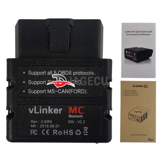 Vgate vLinker MC Bluetooth 3.0 ELM327 V2.2 OBD2 Scanner《old model stop》