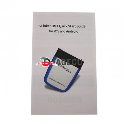 Vgate vLinker BM+ v2.2 (BLE+Bluetooth 4.0) for BMW ELM327 OBD2 Scanner