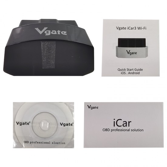 Vgate icar3 wifi OBD2 scanner auto diagnostic tool OBDII scan tool