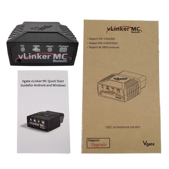 Vgate vLinker MC Bluetooth 3.0 ELM327 V2.2 OBD2 Scanner