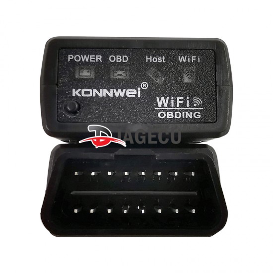 Konnwei KW902 wifi ELM327 Auto OBD2 Code Reader MINI ELM327 KW902 WIFI Diagnostic Scan Tool Work for IOS Android iPhone