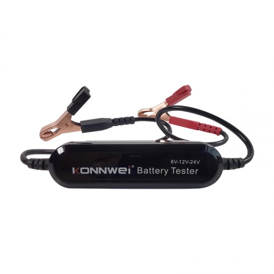 Konnwei BK200 Bluetooth 5.0 Car Motorcycle Battery Tester 6V 12V Battery Monitor 100-2000 CCA Charging Cranking