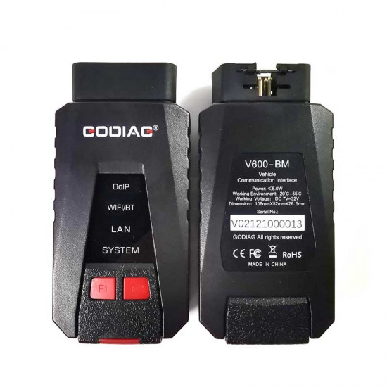 GODIAG V600-BM for BMW Diagnostic and Programming Tool