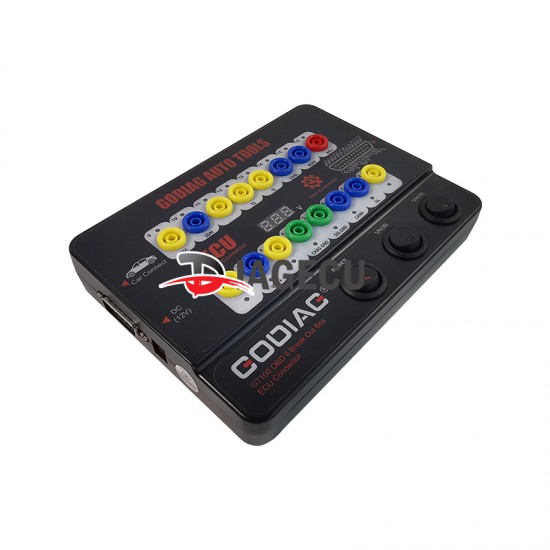 GODIAG GT100 AUTO TOOL OBDII Break Out Box ECU Connector OBDII 16pin Protocol Detector Breakout