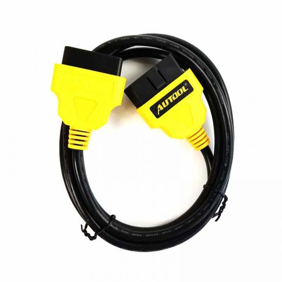 Autool 1.5m OBD2 16Pin Extension Cable Car OBD Adapter Wire ELM327 OBD2 Extension Connector Cord