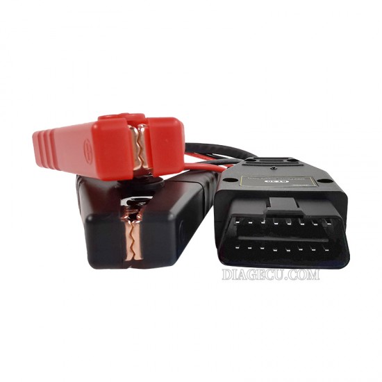 Autool BT30 Battery Emergency Power Battery Clip ECU OBD2 Connectors Emergency Power Off Protector Memory Cable car battery Alligator Clips battery Clamps