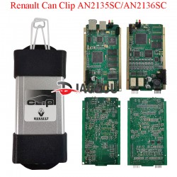 Renault Can Clip golden PCB full chip AN2135SC/AN2136SC OBD2 Diagnostic Interface (W) 