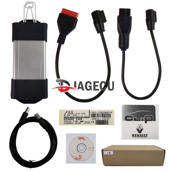 Renault Can Clip golden PCB full chip AN2135SC/AN2136SC OBD2 Diagnostic Interface (W) 