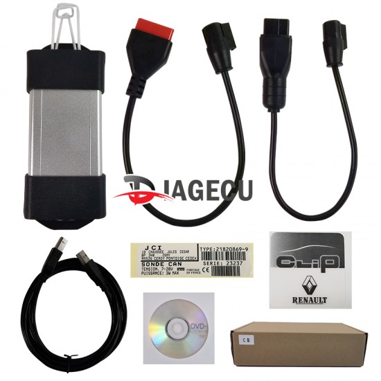 Renault Can Clip Interface OBD2 Diagnostic Scanner for Renault (W)  