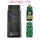 OP-COM v1.59 for Opel Diagnostic Scanner OP COM v5 CANBUS OP-COM OBD2 super scanner support firmware update