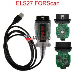 ELS27 FORScan Multi-Language Works ELM327&J2534 Pss-Thru for Ford/Mazda/Lincoln/Mercury (MT)