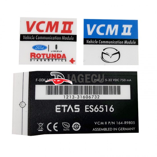 VCM2 Dianostic Scanner 2PCB Multi-language VCM2 IDS VCM II VCMII OBD2 Scanner For Ford/Mazda (MK)