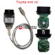 TOYOTA Mini VCI OBD2 Car Diagnostic Cable Mini VCI J2534 FTDI FT232RL TIS Techstream SAEJ2534 Car Diagnostics cable MINI-VCI (MT)