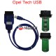 Opel Tech USB Diagnostic Cable OBD2 OPEL Tech2 USB Car Diagnostic Tool