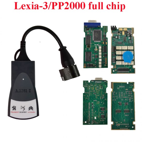 Lexia-3 Lexia3 Lexia 3 Diagbox PP2000 921815C Full Chips For Citroen For Peugeot OBD2 Diagnostic Tool (WS）