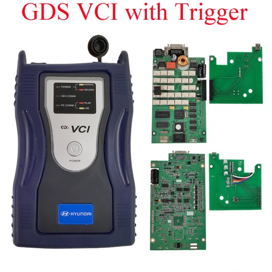 GDS VCI blue Auto Diagnostic Tool for KIA hyundai scanner OBD2 Diagnose Programming Interface (MT)