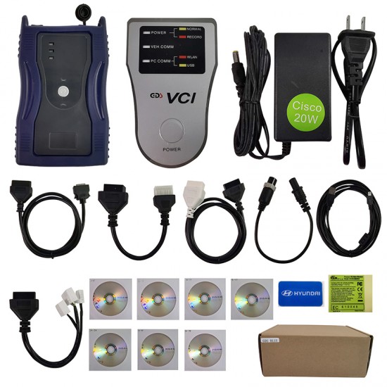 GDS VCI blue Diagnostic Tool OBD2 Interface for Hyundai Kia without Trigger Module (MT)