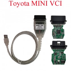 Toyota TIS Techstream mini vci FTDI For J2534 Auto Scanner OBD2 Car Diagnostics cable MINI-VCI Cable (MK)