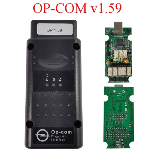 OP-COM v1.59 for Opel OBD2 OP COM Interface Scanner Diagnostic Tool With Real PIC18F458 Chip support upgrade