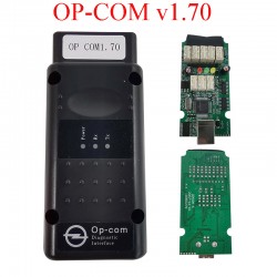 OP-COM v1.70 for Opel Diagnostic Scanner OP COM V1.70 FT232RL CANBUS Flash Firmware Update Real PIC18F458 (MK)  