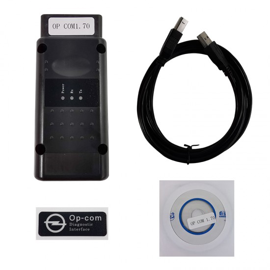 OP-COM v1.70 for Opel Diagnostic Scanner OP COM V1.70 FT232RL CANBUS Flash Firmware Update Real PIC18F458 (MK)  