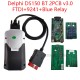 Delphi DS150 new case Bluetooth 2PCB v3.0 FTDI with real 9241 chip Blue Relay (MK)