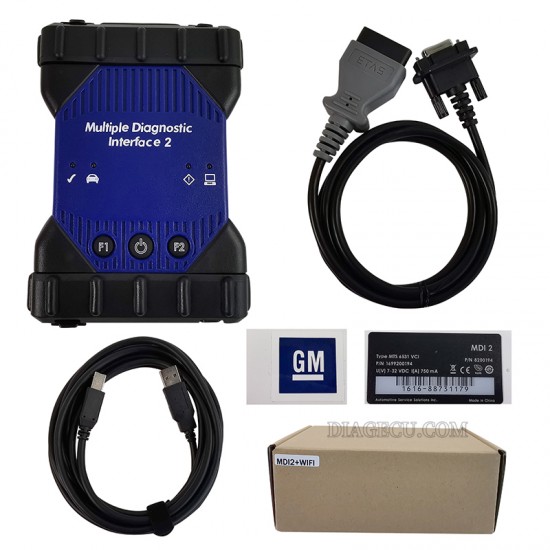 GM MDI2 wifi Multiple Diagnostic Interface Gm Mdi 2 GDS2 Tech2Win for Vauxhal Automotive Diagnostic Tools (MT)