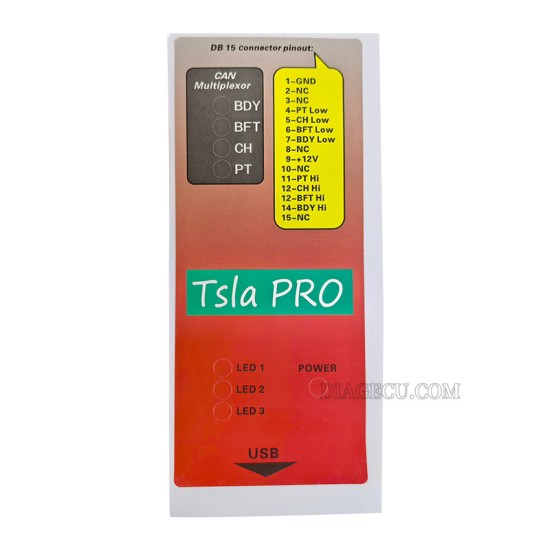 Tsla PRO Scanner for TESLA S X 3 Models Car Diagnostic Scanner Tool Tsla PRO Diagnostic and Programming With Digram Network