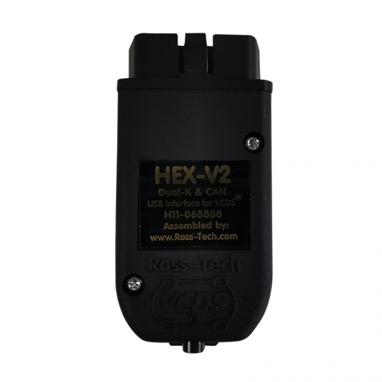 VAG COM Really Hex-V2 20.4.2/21.3/21.9 VCDS HEX V2 USB Interface FOR VW/AUDI/Skoda/Seat/Bentley Unlimited VINs Multi-Language internet update