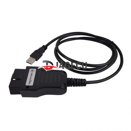 VAG K+CAN commander 3.6 for Audi/VW OBD2 Scan cable (T)