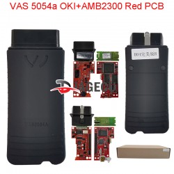 VAS 5054a OKI red pcb Bluetooth AMB2300 Original VAS5054A for OBD2 Car Diagnostic Tool (MK)