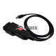 VAG CAN Commander 5.5+Pin Reader 3.9Beta Kilometers Program Obd2 Scanner For Audi/VW/skoda Diagnostic Cable