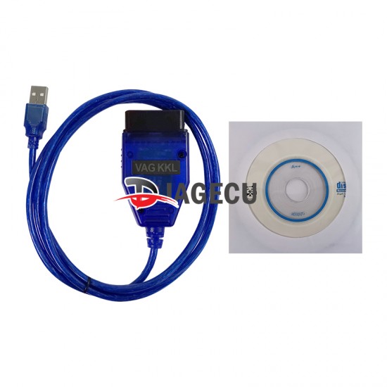 VAG KKL USB VAG-KKL 409 with FTDI FT232RL Chip for vag 409 kkl OBD2 USB Interface (BXD)