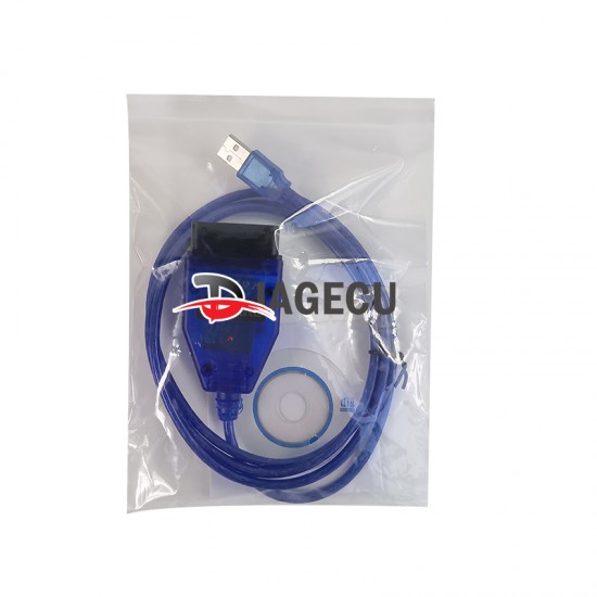 VAG KKL USB VAG-KKL 409 with FTDI FT232RL Chip for vag 409 kkl OBD2 USB Interface (BXD)