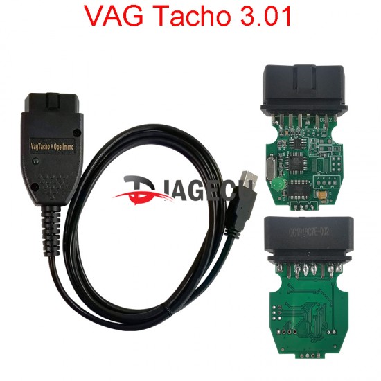 VAG TACHO 3.01+Opel Immo Reader Interface Auto Diagnostic Cable Change Mileage Read Pin Code