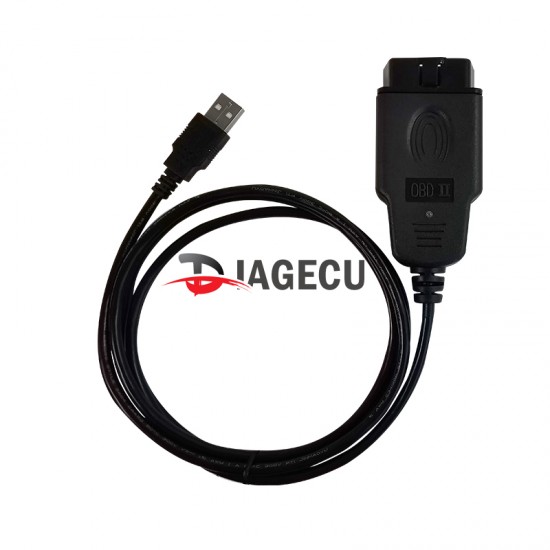 VAG KKL USB for VAG-KKL 409 with FTDI FT232RL Chip programmable for vag 409 kkl OBD2 USB Interface Diagnostic Cable (Black/Blue) (J) 