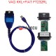 VAG KKL+FIAT ECU SCAN Switch FTDI FT232RL for VAG KKL USB Tool OBD2 Diagnostic Interface (M)