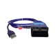 VAG KKL+FIAT ECU SCAN Switch FTDI FT232RL for VAG KKL USB Tool OBD2 Diagnostic Interface (M)