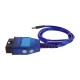 VAG KKL+FIAT ECU SCAN Switch FTDI FT232RL for VAG KKL USB Tool OBD2 Diagnostic Interface (M)